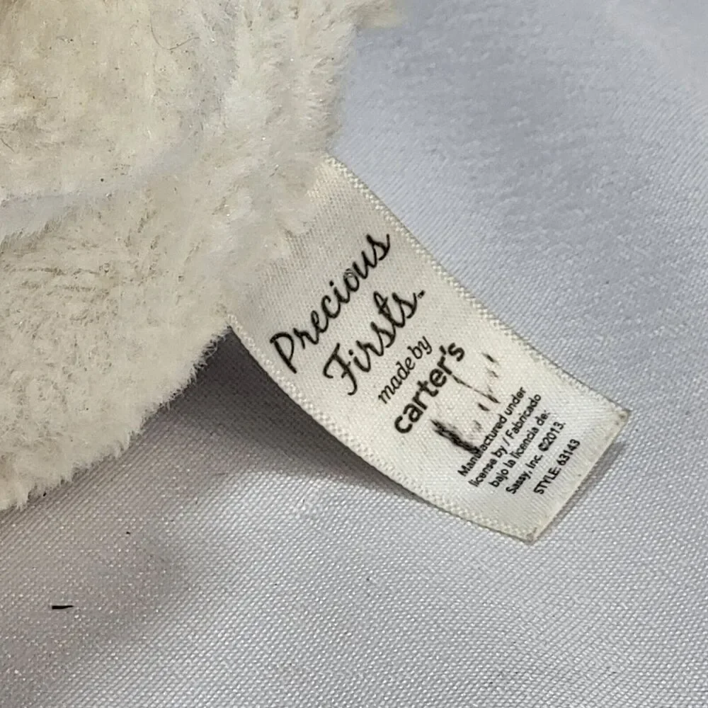 Carters Precious Firsts White‎ Bunny Rabbit 6